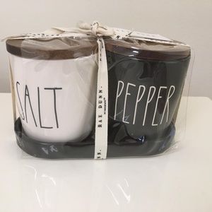 New Raw Dunn Salt Pepper Cellars